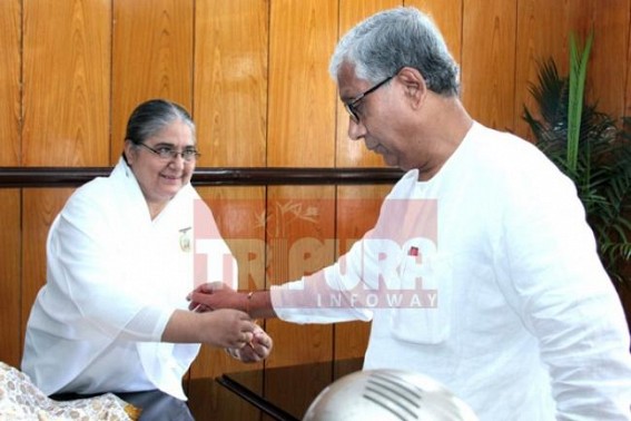 Brahma Kumari celebrates Rakhi Brahma Kumari celebrates Rakhi